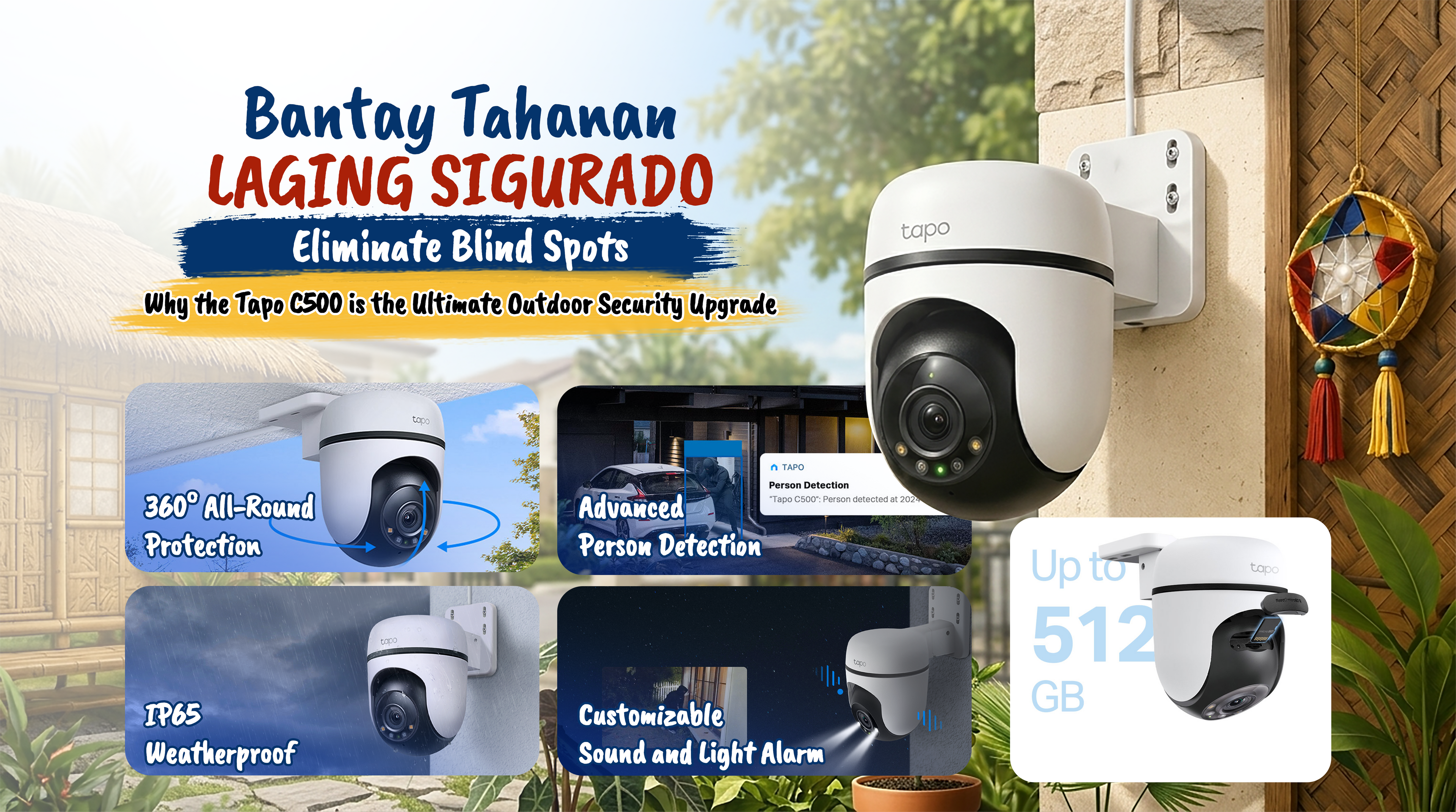 Eliminate Blind Spots: Why the Tapo C500 is the Ultimate Outdoor Security Upgrade