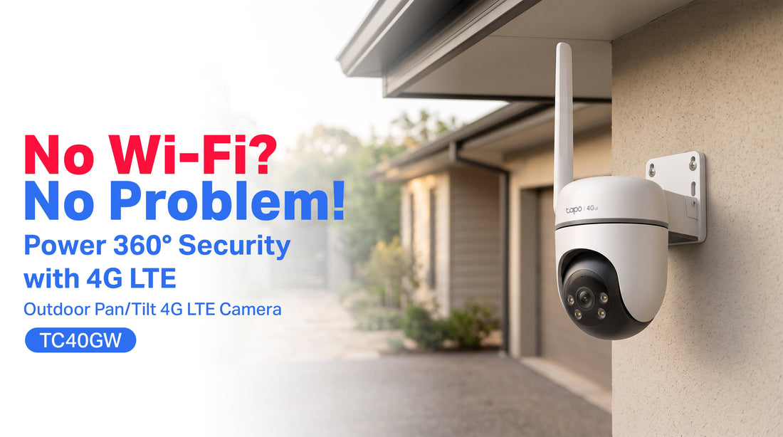 No Wi-Fi, No Problem: Keep Your Property Secure with the Tapo TC40GW 4G LTE Camera