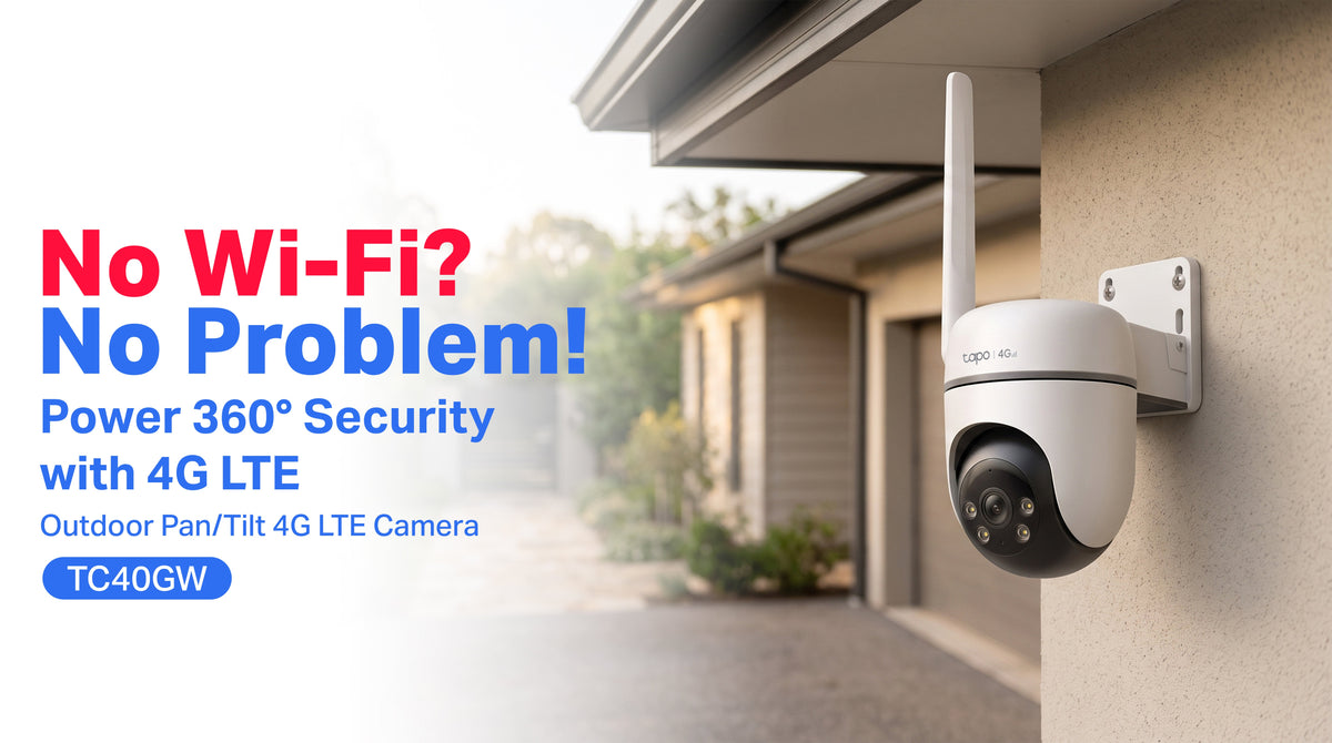 No Wi-Fi, No Problem: Keep Your Property Secure with the Tapo TC40GW 4G LTE Camera