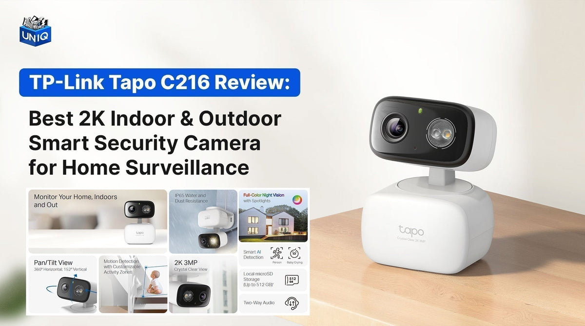 TP-Link Tapo C216 Review: Best 2K Indoor & Outdoor Smart Security Camera for Home Surveillance