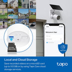Tapo C402 KIT Solar-Powered Security Camera Kit – 1080p Wire-Free Outdoor Smart Camera with AI Detection, Color Night Vision & Solar Charging