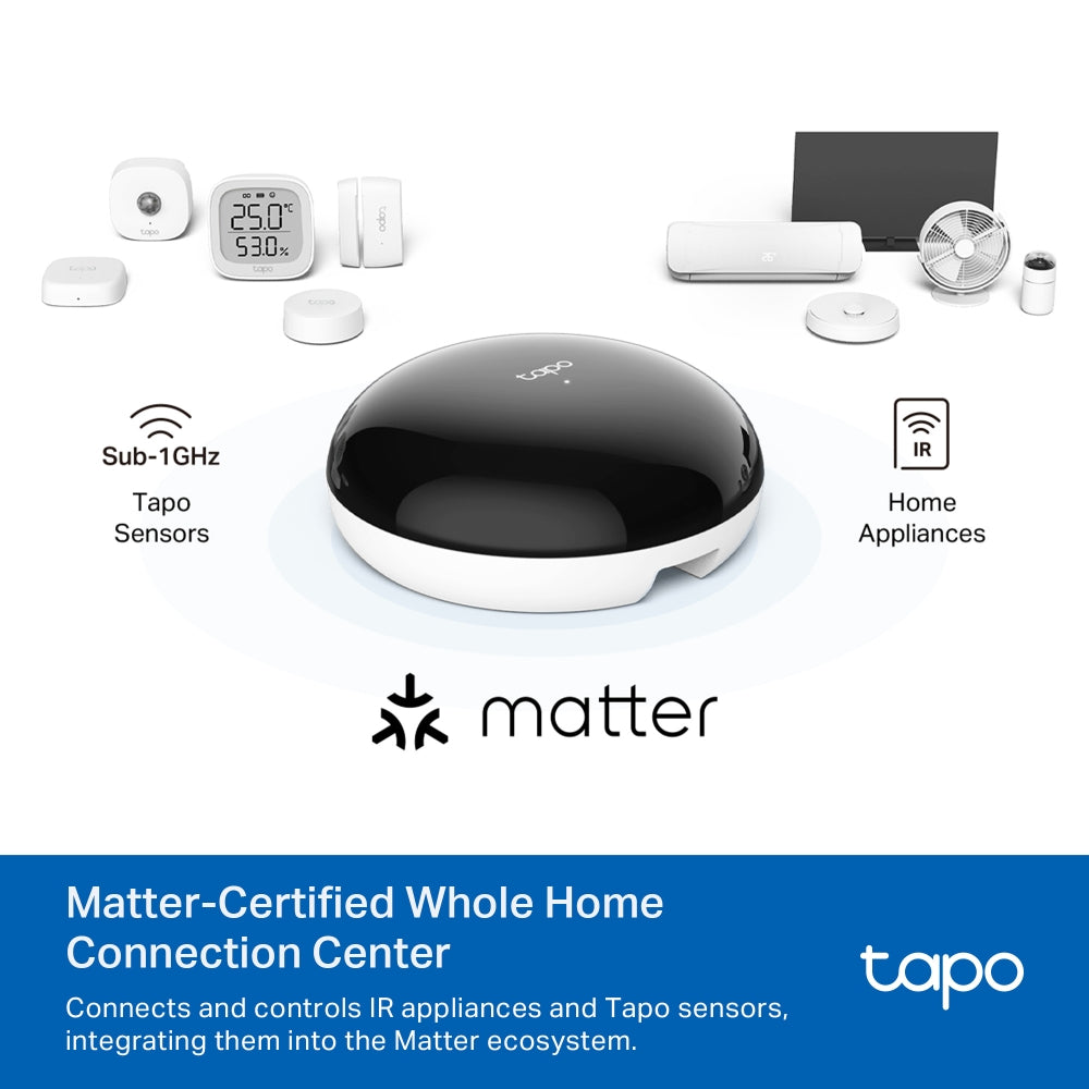 Tapo H110 Smart IR & IoT Hub – Universal Smart Home Hub with IR Remote Control