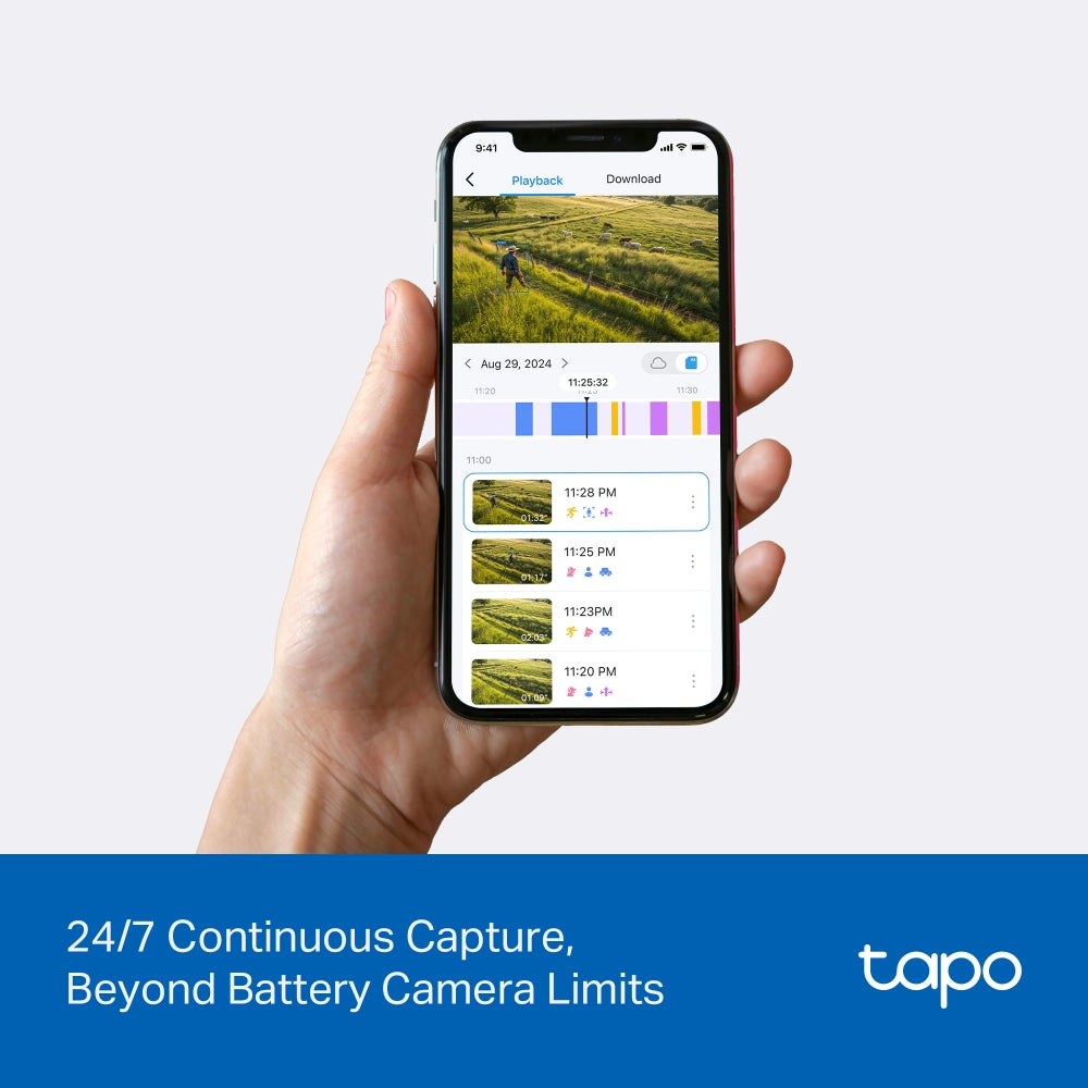 Tapo C665G KIT Solar-Powered Pan/Tilt Security Camera – 4G LTE & Wi-Fi Outdoor Smart Camera with Solar Charging