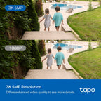 Tapo TC43 Outdoor Pan/Tilt Security Wi-Fi Camera – 360° Smart WiFi Surveillance Camera with Motion Tracking