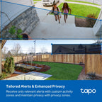Tapo C400 KIT Solar-Powered Security Camera Kit – 1080p Wire-Free Outdoor Smart Camera with AI Person Detection, Color Night Vision & Up to 180-Day Battery Backup
