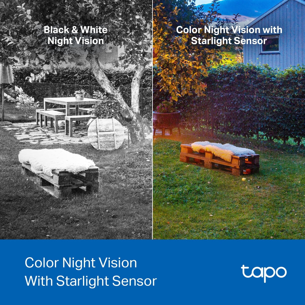 Tapo C425 Smart Wire-Free Security Camera – 2K QHD Battery Outdoor Wi-Fi Camera with AI Detection, Color Night Vision & Solar Support