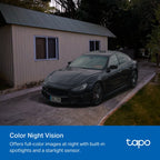 Tapo C425 KIT Solar-Powered Security Camera Kit – 2K QHD Wireless Outdoor Smart Camera with AI Detection & Color Night Vision