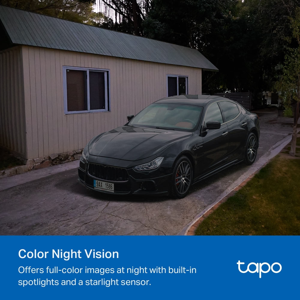 Tapo C425 KIT Solar-Powered Security Camera Kit – 2K QHD Wireless Outdoor Smart Camera with AI Detection & Color Night Vision