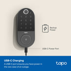 Tapo DL110 Smart Wi-Fi Door Lock – Keyless Entry Smart Lock with App & Remote Control