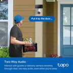 Tapo C402 KIT Solar-Powered Security Camera Kit – 1080p Wire-Free Outdoor Smart Camera with AI Detection, Color Night Vision & Solar Charging