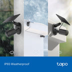 Tapo C411 KIT Solar-Powered Security Camera Kit – 2K Smart Wireless Outdoor Camera with AI Detection, Color Night Vision & Wire-Free Installation