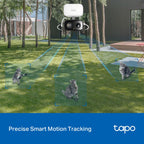 Tapo C216 Indoor/Outdoor Home Security Wi-Fi Camera – 2K 3MP Smart Pan/Tilt Camera with AI Detection, Color Night Vision, 360° Coverage & IP65 Weatherproof Design