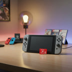 SanDisk Nintendo Switch licensed microSD card for game storage expansion.
64GB 128GB 256GB 512GB 1TB

