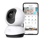 Tapo TC74 Pan/Tilt AI Home Security Wi-Fi Camera – Smart Motion Tracking Indoor Surveillance Camera