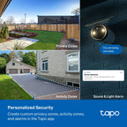 Tapo C465 Enhanced AI Solar Security Camera Ultra – 4K Wireless Outdoor Smart Camera with Solar Power, AI Detection & Night Vision