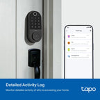 Tapo DL110 Smart Wi-Fi Door Lock – Keyless Entry Smart Lock with App & Remote Control