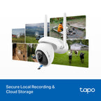 Tapo C665G KIT Solar-Powered Pan/Tilt Security Camera – 4G LTE & Wi-Fi Outdoor Smart Camera with Solar Charging