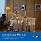 Tapo C840 Dual-Lens Smart Baby Camera – 2K Wi-Fi Baby Monitor with Motion Tracking & Night Vision