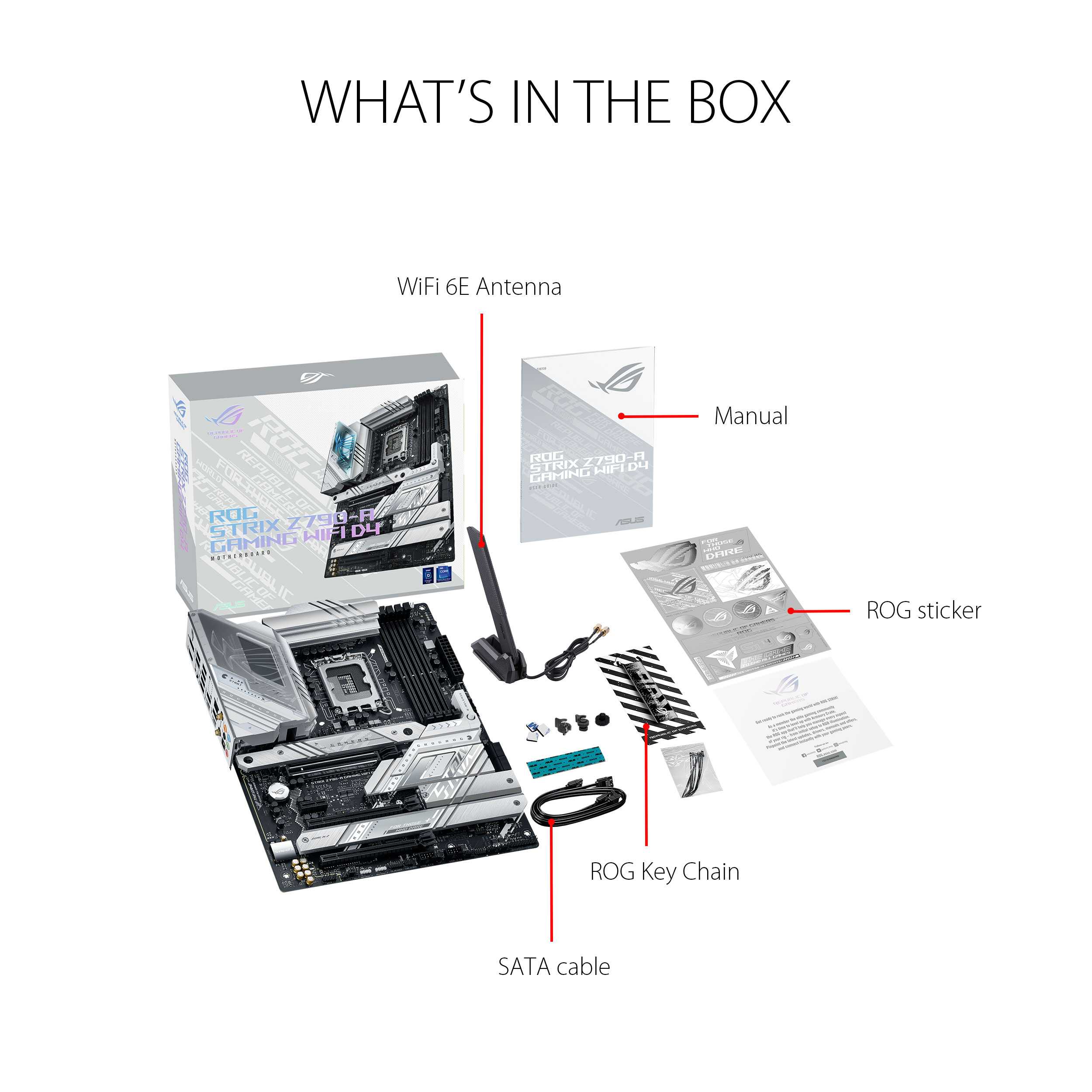 ASUS ROG Strix Z790-A Gaming WiFi D4 ATX Motherboard