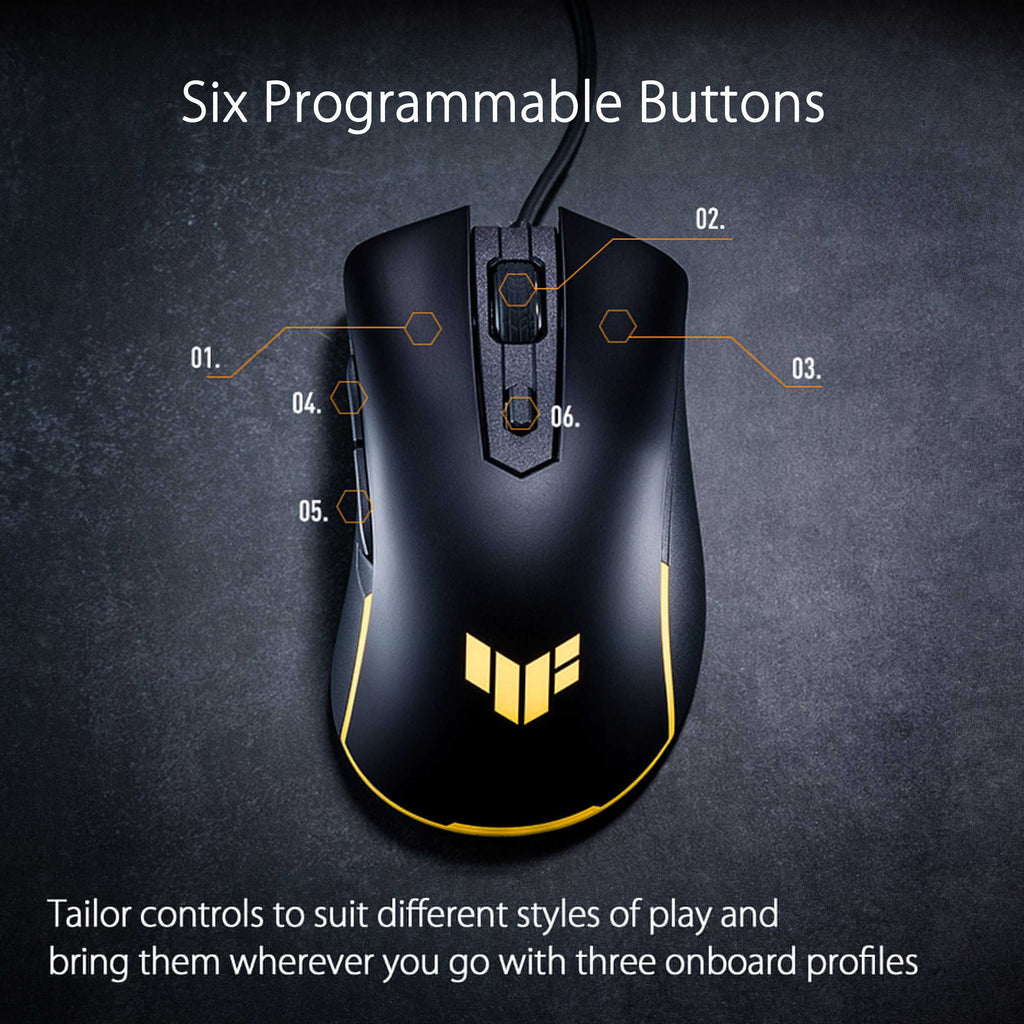 ASUS TUF Gaming M3 Gen II Ultralight Wired Gaming Mouse