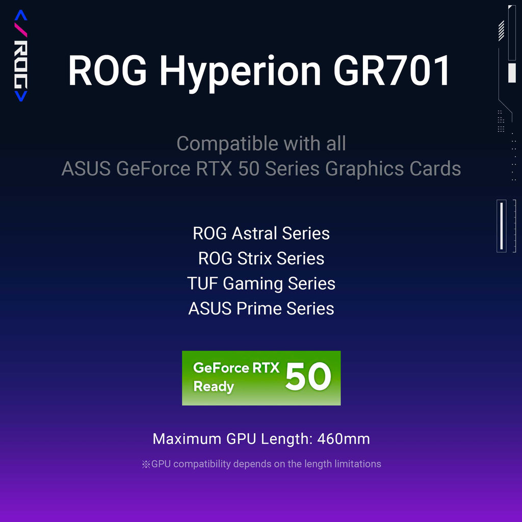 ASUS ROG Hyperion GR701 Full Tower PC Case