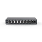 Reyee by Ruijie RG-ES108D 8-Port 10/100Mbps Unmanaged Desktop Switch Fast Ethernet Plug & Play Network Switch SOHO