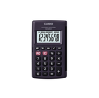 Casio HL-820LV-BK 8-Digit Portable Calculator Large Display Black