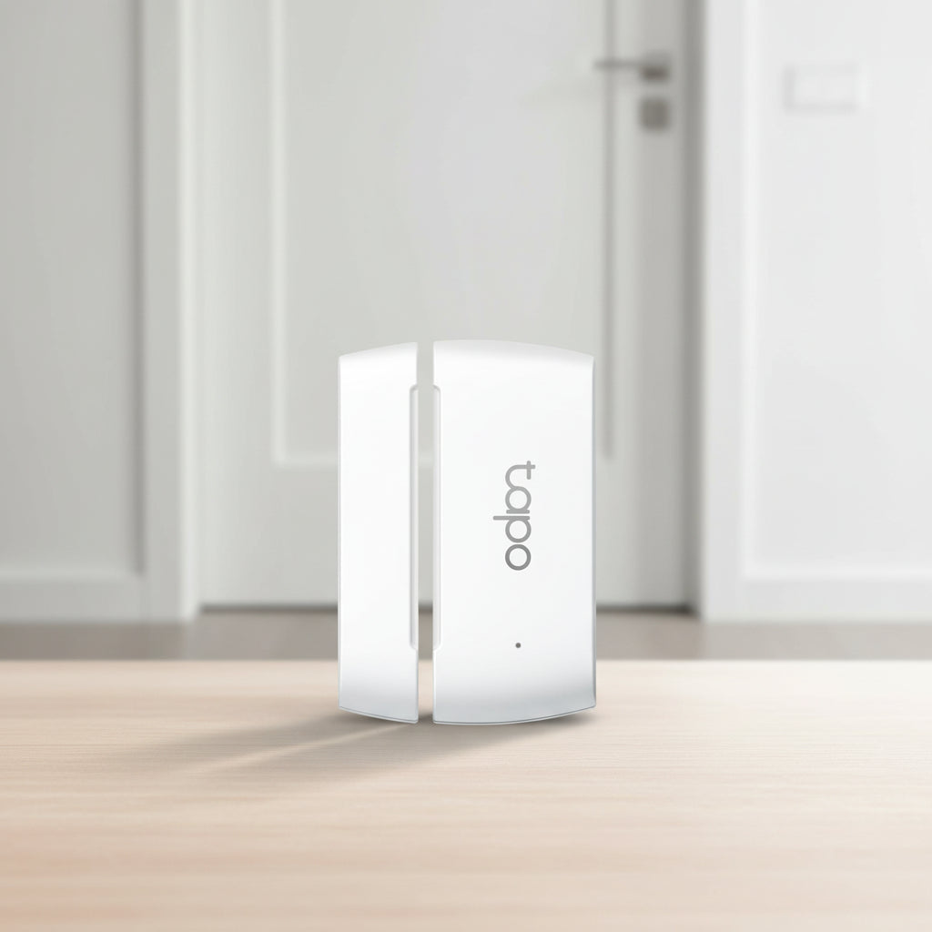 Tapo T110 WiFi door and window sensor sending instant alerts via mobile app