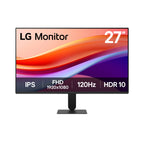 LG 27U411A-B 27-Inch IPS Full HD 120Hz HDR10 Gaming Monitor VRR 1ms Motion Tech Office & Gaming Display