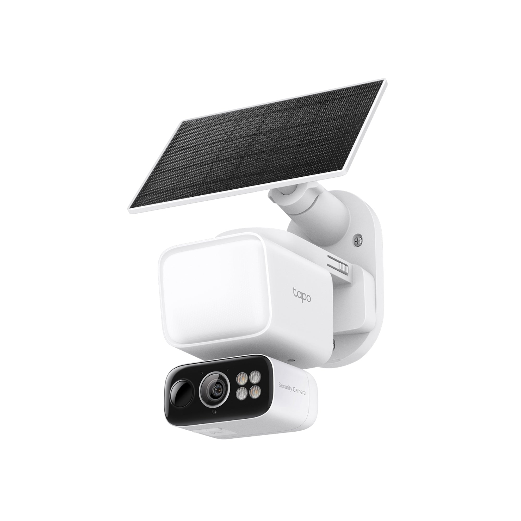 Tapo C615F KIT Solar-Powered Floodlight Pan/Tilt Security Camera Kit – 4G LTE Outdoor Smart Camera with Floodlight & AI Detection