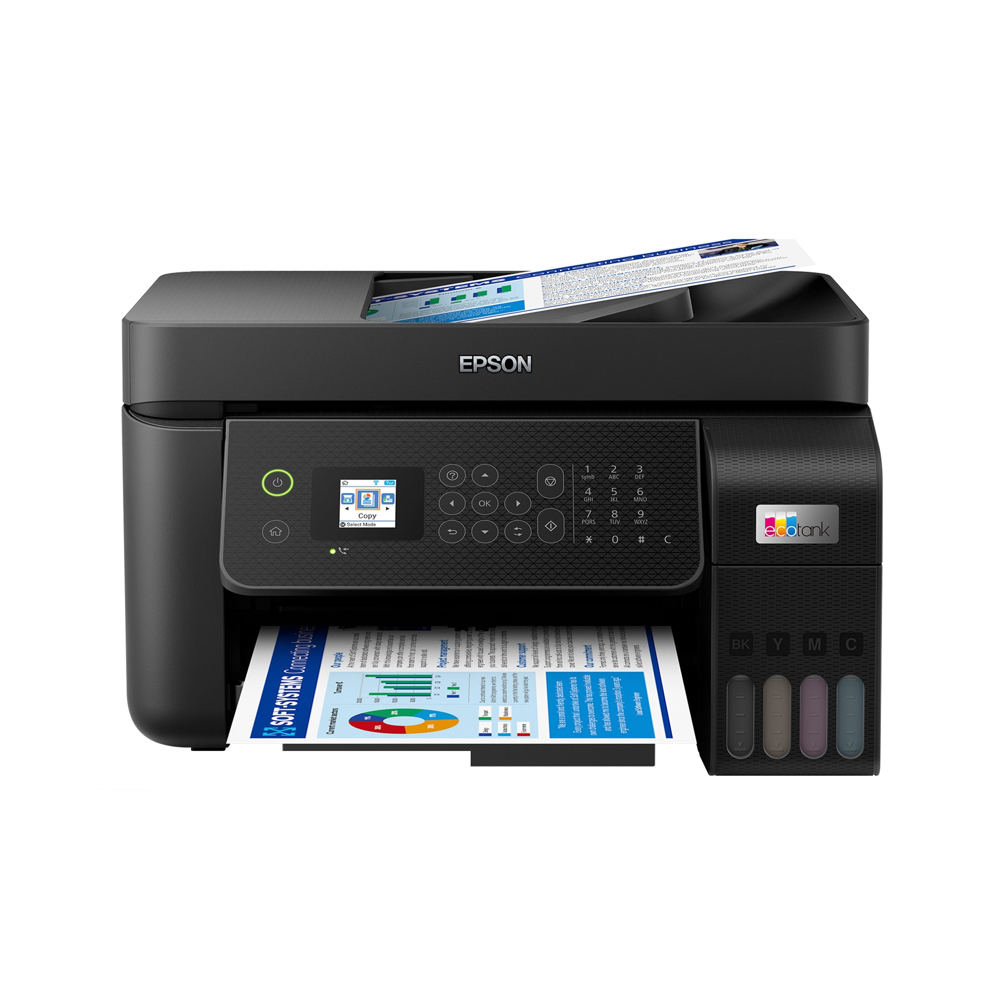 Epson EcoTank L5290 Ink Tank Printer – Wireless All-in-One Printer with ADF, Scanner, Copier, Fax & Ultra-Low-Cost Printing