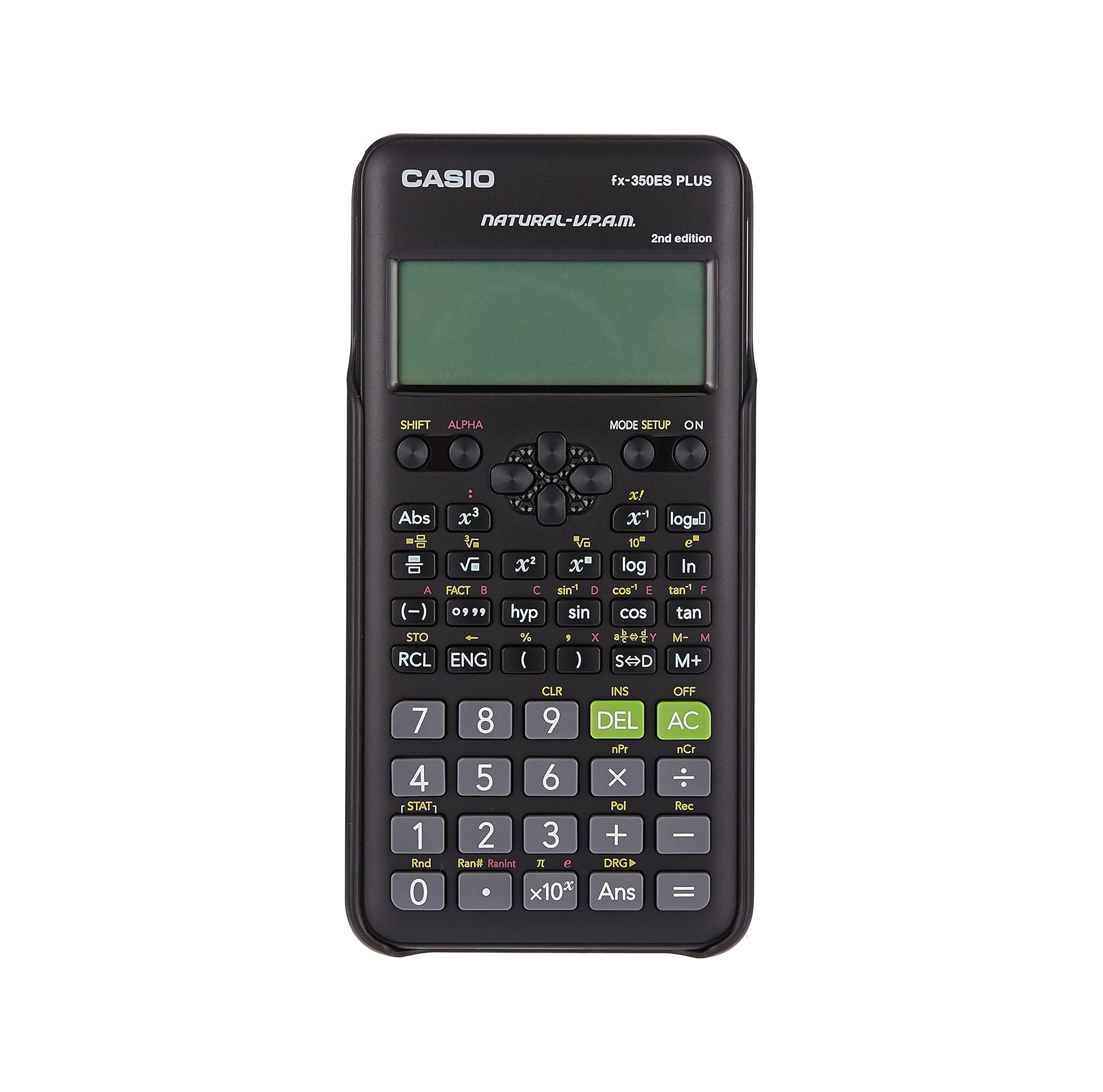 Casio fx-350ES PLUS-2 Scientific Calculator 252 Functions Natural Textbook Display