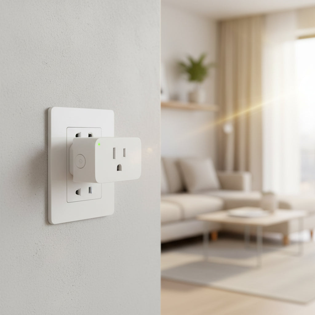 TP-Link Tapo P105 mini smart Wi-Fi plug for remote appliance control using smartphone app and voice assistants