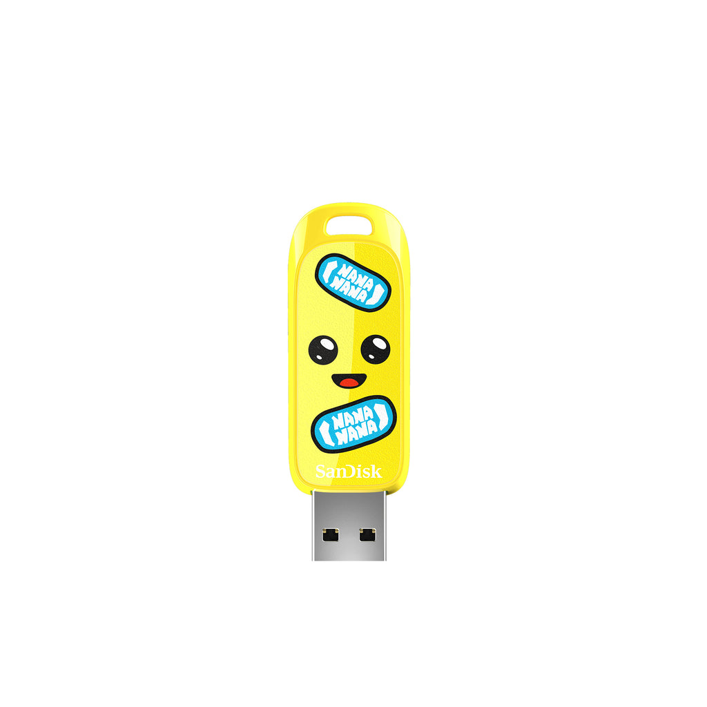 SANDISK® Fortnite USB Flash Drive Peely Edition – High-Speed USB 3.2 Gaming Memory Stick for PC, Laptop, Game Files, Media & Storage Backup