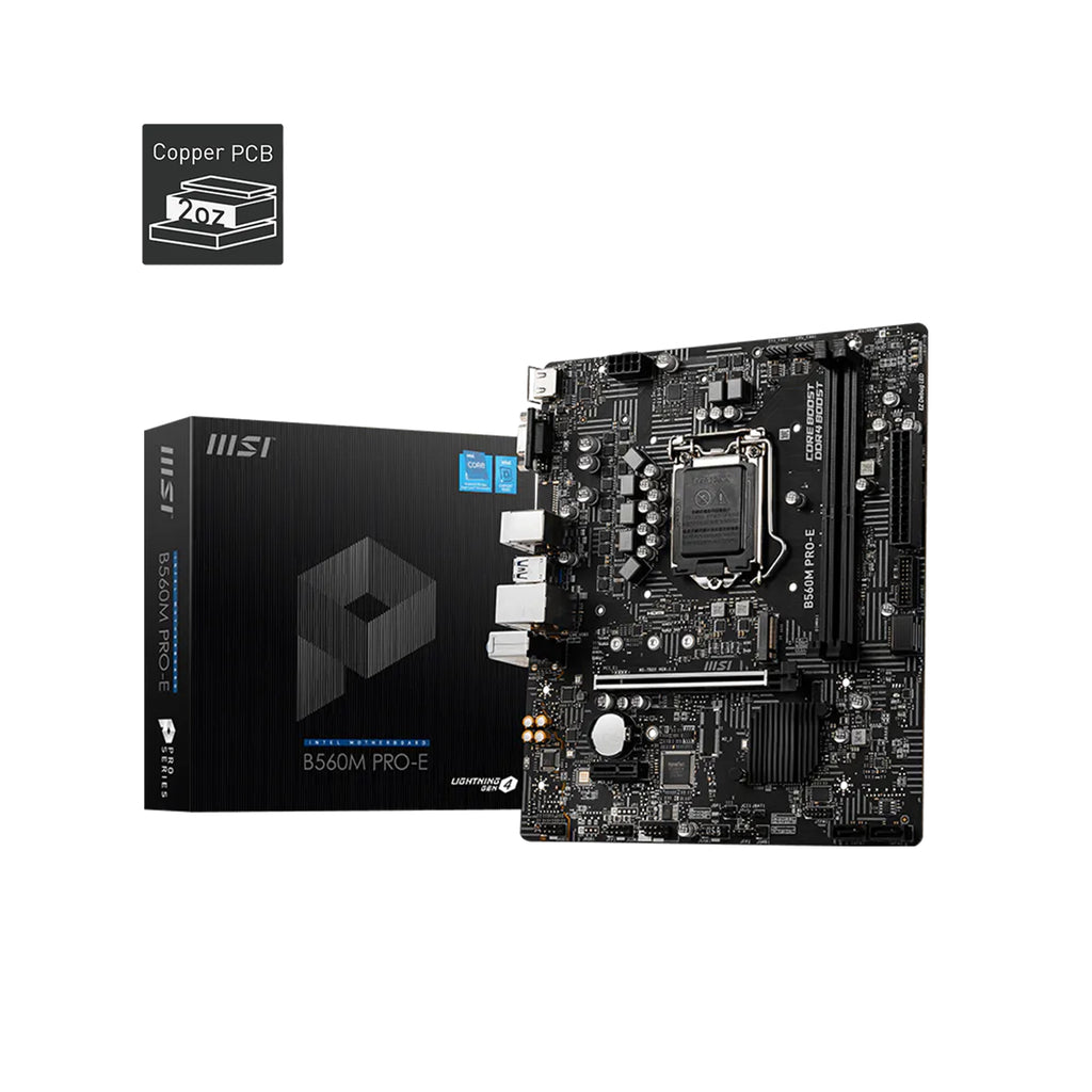 MSI B560M PRO-E (D-SUB/HDMI) Micro-ATX Motherboard