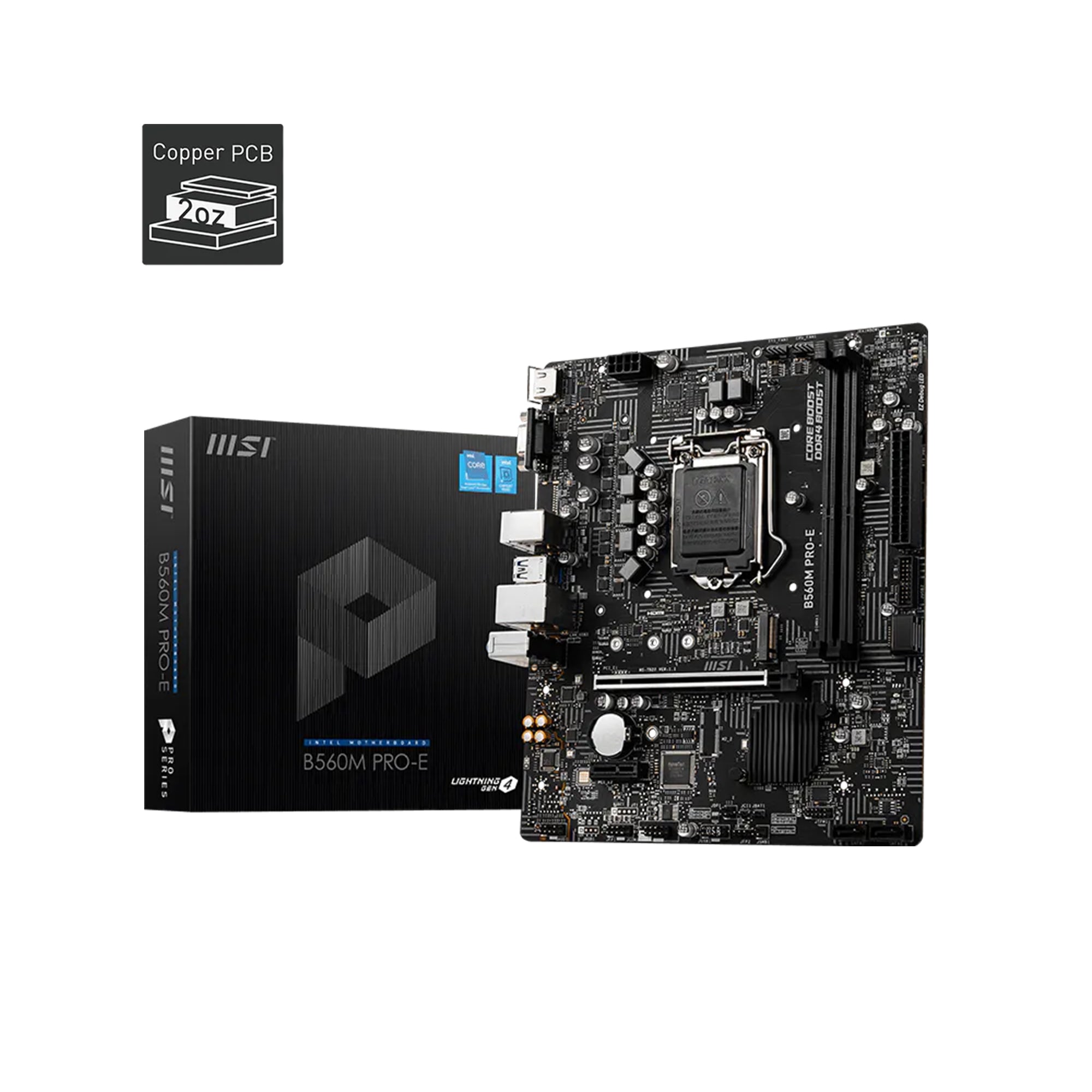 MSI B560M PRO-E (D-SUB/HDMI) Micro-ATX Motherboard