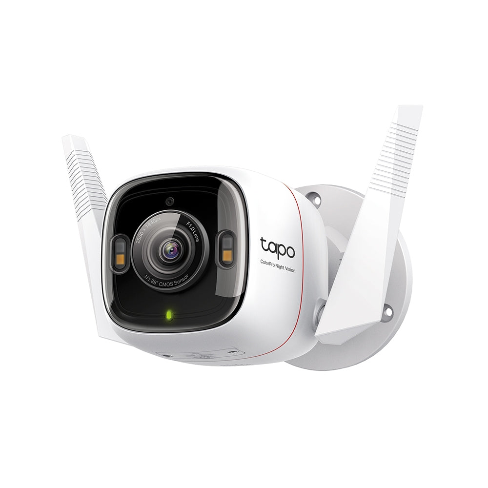 Tapo C325WB Outdoor Security Wi-Fi Camera – 2K QHD Smart Camera with ColorPro Night Vision, AI Detection & IP66 Weatherproof Design