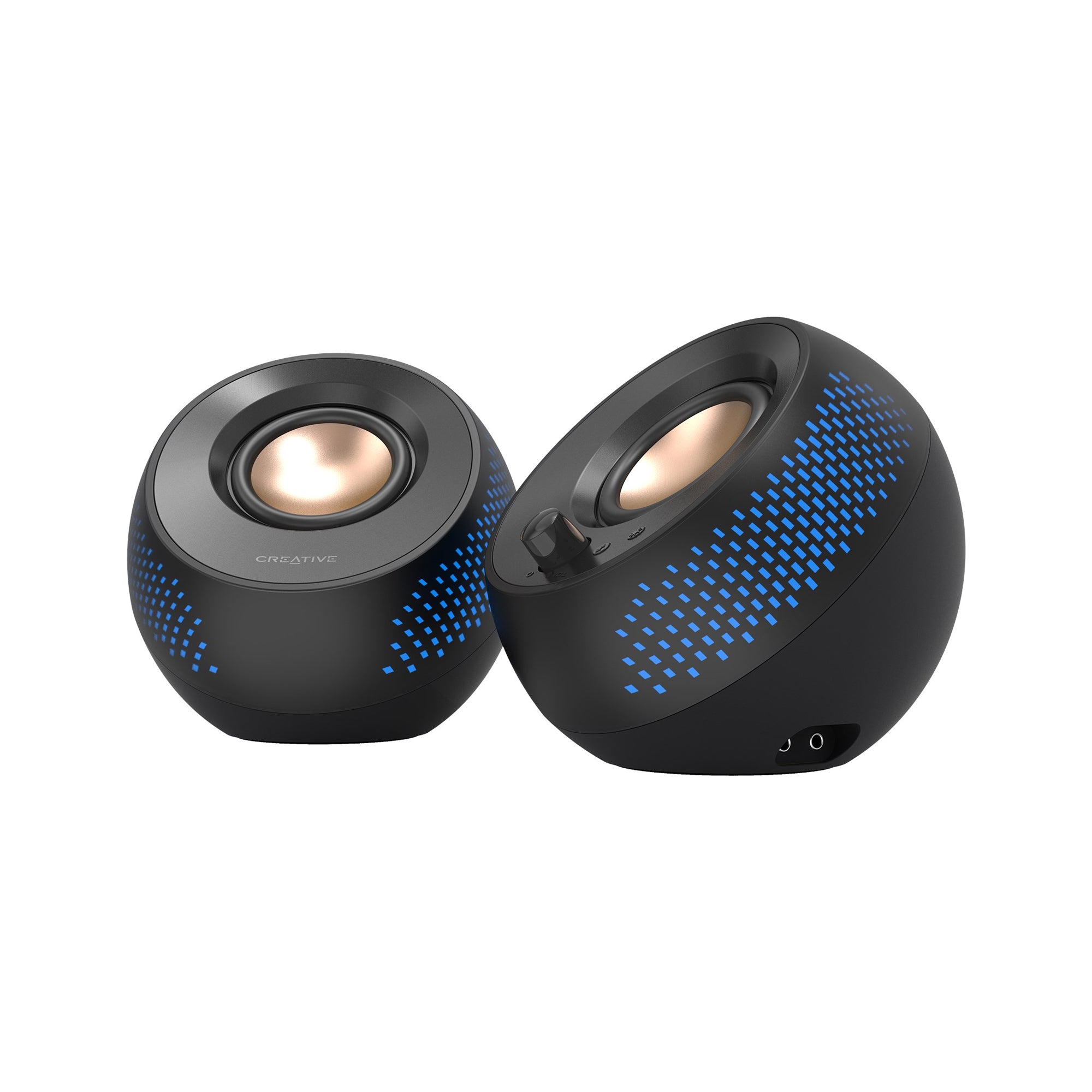 Creative Pebble X 2.0 USB-C Speakers with Customizable RGB Lighting (MF1715)