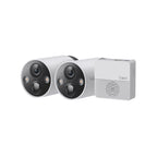Tapo C420S2 Smart Wire-Free Security Camera System – 2K QHD Battery-Powered Outdoor Cameras with Color Night Vision & Smart AI Detection