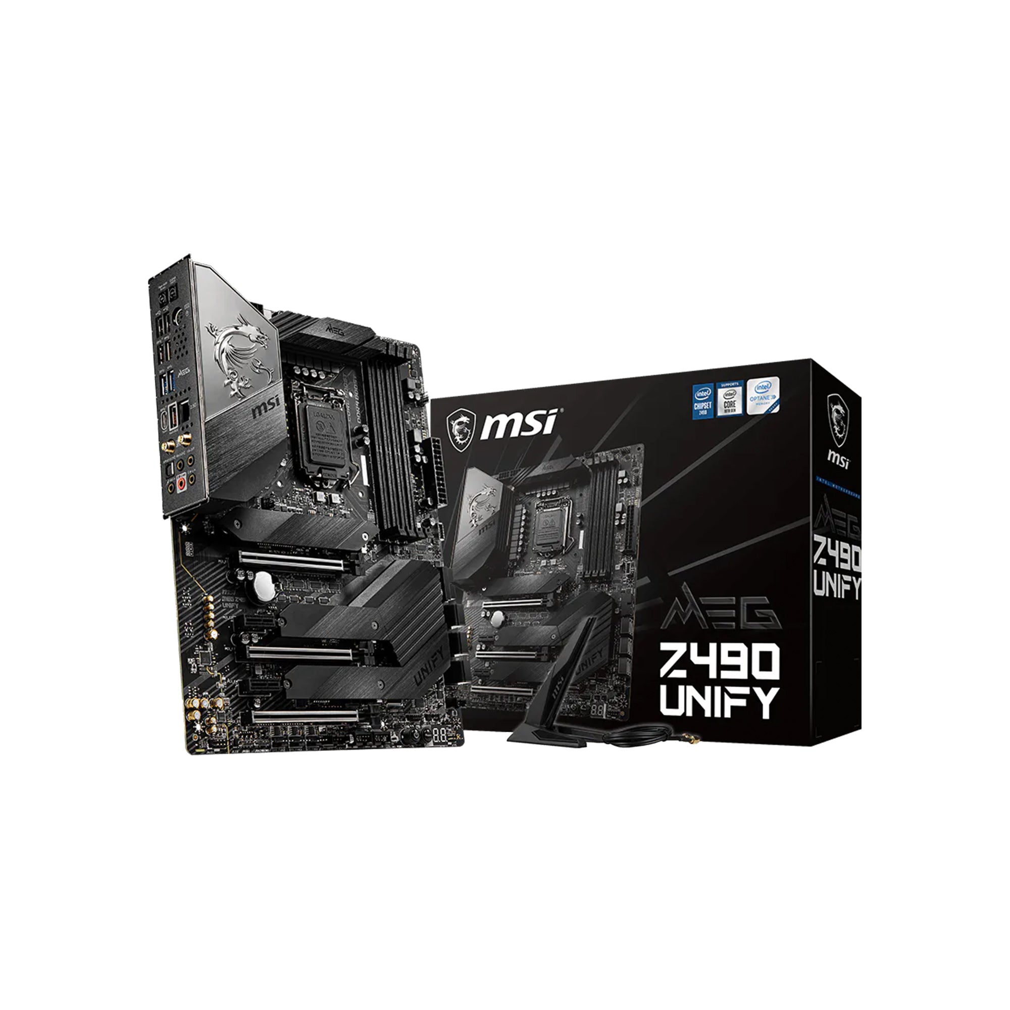 MSI MEG Z490 Unify ATX Gaming Motherboard