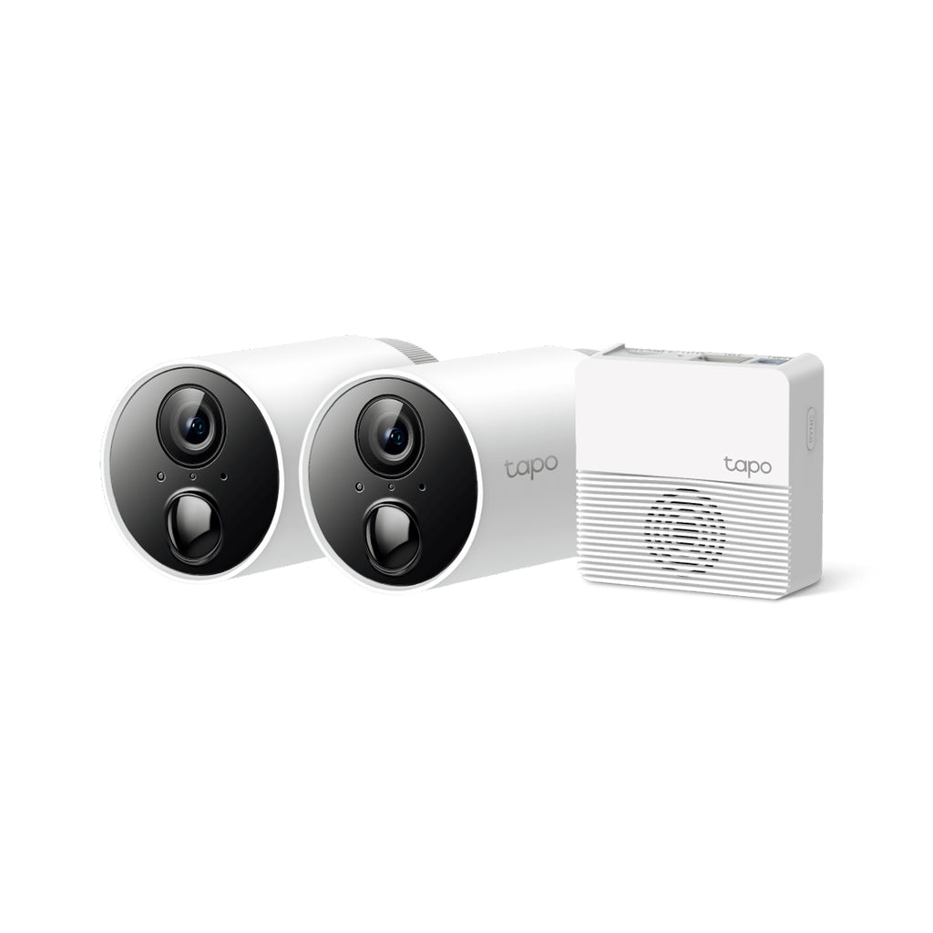 Tapo C400S2 Smart Wire-Free Security Camera System (2-Camera Kit) – 1080p Battery-Powered Outdoor Wi-Fi Cameras with AI Detection, Hub Storage & 180-Day Battery Life