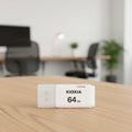 Kioxia EXCERIA U202 64GB USB Flash Drive – Compact USB 2.0 Portable Storage Drive for Everyday File Transfer
