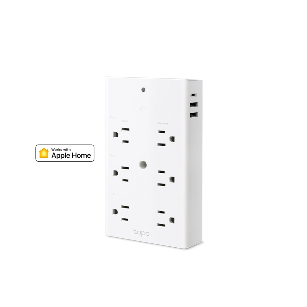 TP-Link Tapo P306 Smart Wi-Fi Outlet Extender – Multi Socket Power Strip with App & Voice Control