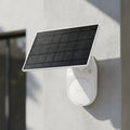 Tapo A201 flexible solar charger powering wireless security camera