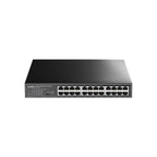 CUDY GS1024 24-Port Gigabit Unmanaged Switch – Rackmount Metal Gigabit LAN Switch with VLAN & Extend Mode for Office, CCTV & Enterprise Networks