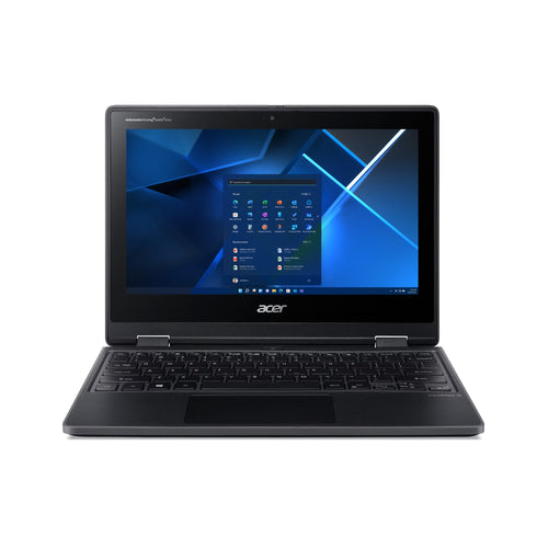 Acer TravelMate B3 Spin TMB311RN-32-C351 Convertible Laptop Intel Celeron N4500 4GB RAM 64GB 11.6" Touchscreen Stylus WiFi 6 Windows 10 Pro