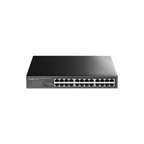 CUDY FS1024 24-Port 10/100 Mbps Ethernet Switch – Rackmount Fast Ethernet LAN Switch for Office, CCTV & Network Expansion