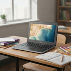 Acer Chromebook C734-C6U5 11.6 inch education laptop classroom desk setup