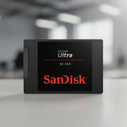 SanDisk Ultra 3D SATA SSD internal 2.5 inch drive offering fast application loading, quick file transfers, and reliable 3D NAND storage.
250GB 500GB 1TB 4TB