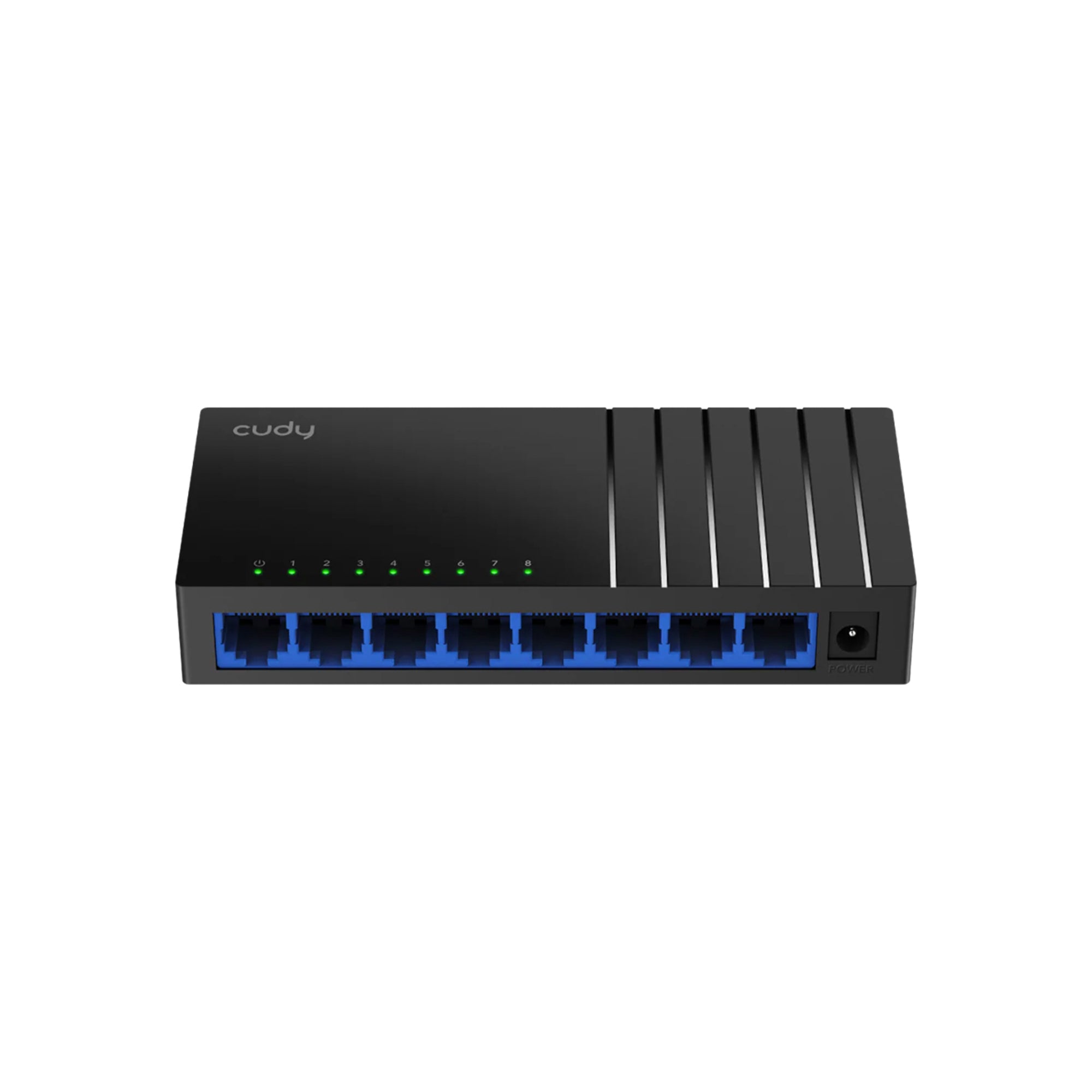 CUDY GS108D 8-Port Gigabit Unmanaged Switch – Metal Housing Plug & Play Ethernet LAN Switch for Home, Office & Gaming Network Expansion